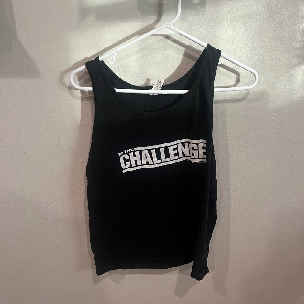 Black Bella Canvas The Challenge Tank Top T Shirt Size Medium